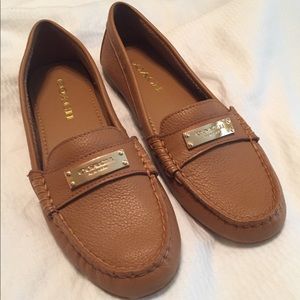 Coach Tan Loafers